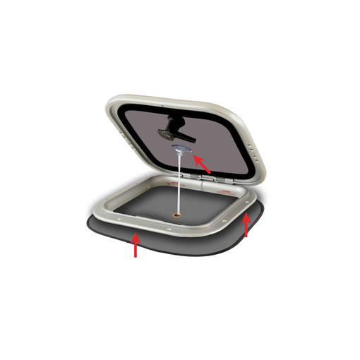 Myggnät till liten taklucka - Myggnät - D136243 - 1