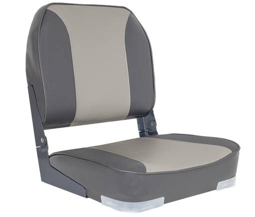 OS DELUXE FOLD DOWN SEAT UPHOLSTERED GREY/CHARCOAL - Bord & Stolar - D130693 - 1
