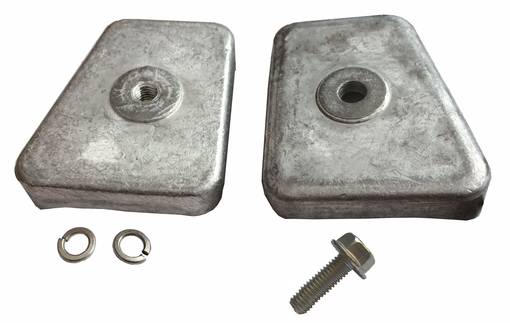 Perf metals anod växelhus Johnson/Evinrude 20-35HP - Tillbehör - D430963 - 1