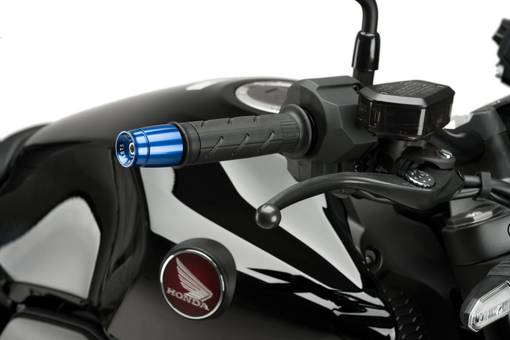 Puig Bar End Aluminum Mod.Sport Honda C/Silver - Styrtillbehör - D437873 - 1