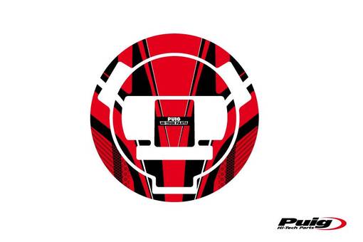 Puig Fuel Cap Cover Radical Bmw C/Red - Dekaler - D183243 - 1