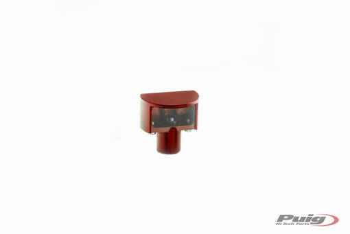 Puig License Light Alum. C/Red - Glödlampor - D181133 - 1