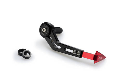 Puig Protector Braje Lever C/Red - Broms- & Kopplingshandtag - D342343 - 1