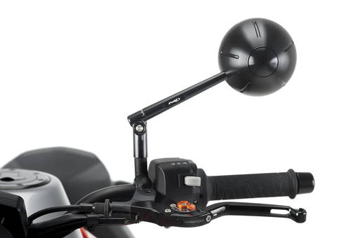 Puig Rear Mirror Mod. Retro Homolog. Left C/Black - Backspeglar - D261463 - 1