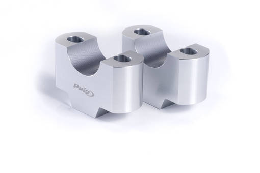 Puig Riser Handlebar Height 30Mm Universal C/Silver - Styrtillbehör - D342413 - 1
