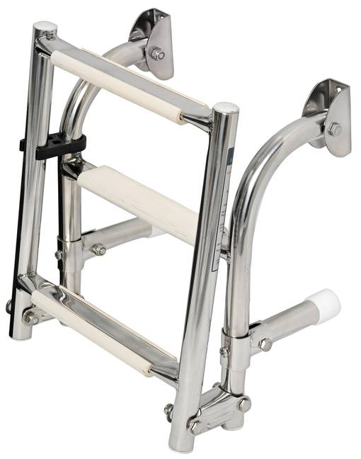 S.S transom ladder 5 steps - Stegar - D80643 - 1