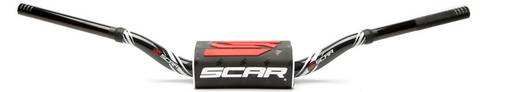 Scar Handlebar O² Ø28,6 (1 1/8") - Yamaha YZ/YZF - with design color BLACK Handl - Styren - D165283 - 1