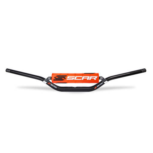 Scar Handlebar S² Ø22,2 (7/8”) - HIGH - Orange color - Styren - D461273 - 1