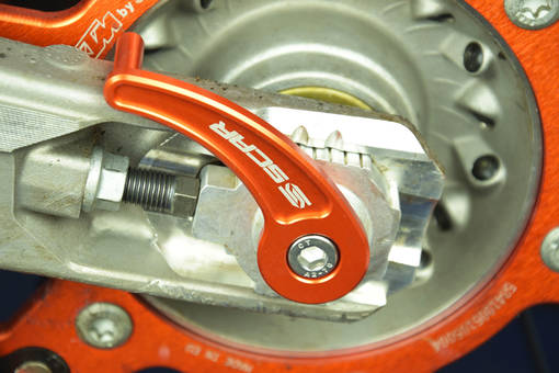 Scar Rear axle pull- KTM Husqvarna GasGas - Orange color - Övrigt - D461563 - 1