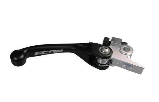 Scar Unbreakable Pivot Brake Lever - BREMBO/Ktm/Husqvarna/Sherco Black Color - Broms- & Kopplingshandtag - D156203 - 1