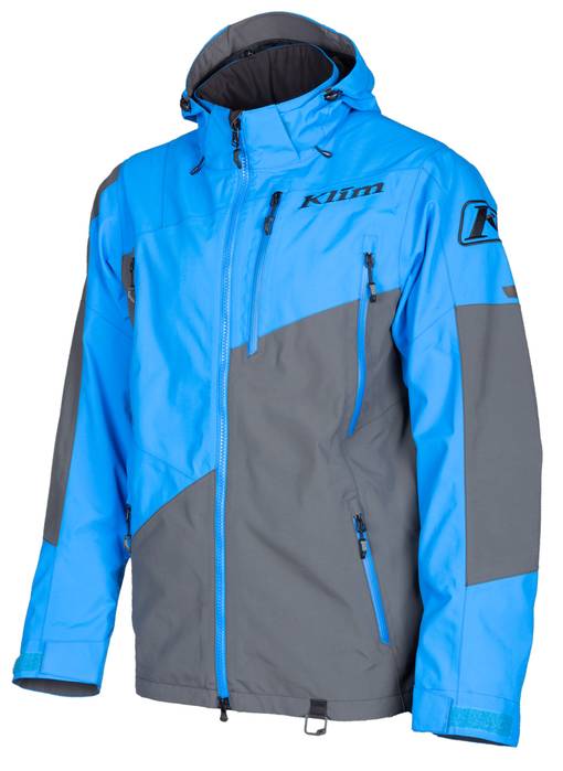 Storm Jacket - Electric Blue Lemonade - Asphalt - Skoterjackor - 61133 - 1