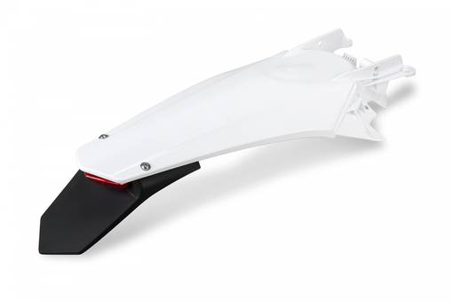 UFO Bakskärm Enduro LED GasGas EC/EC-F 2021-23 Vit 041 - Stänk- & kedjeskydd - D386303 - 1