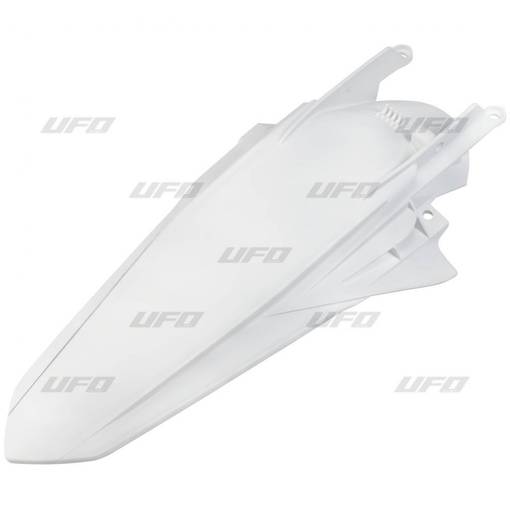 UFO Bakskärm KTM125-450 SX/SXF 19-22 Vit 047 - Stänk- & kedjeskydd - D158783 - 1