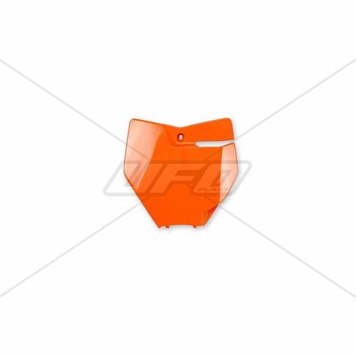 UFO Nummerplåt KTM125-450 SX/SXF 16-18 Orange 127 ej SX250 2016 - Nummerplåtar - D86503 - 1