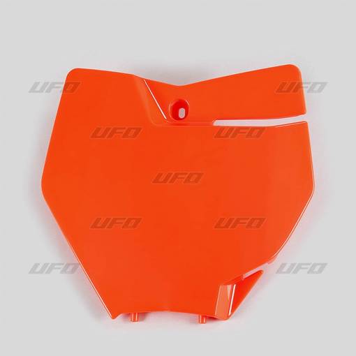 UFO Nummerplåt KTM125-450 SX/SXF 16- FLOU Orange 127 - Nummerplåtar - D120253 - 1