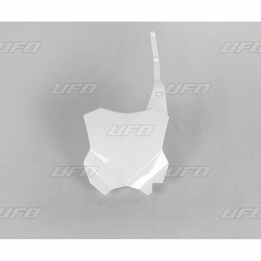 UFO Nummerplåt KX250F 17-.. KX450F 16-.. Vit 047 - Nummerplåtar - D86933 - 1