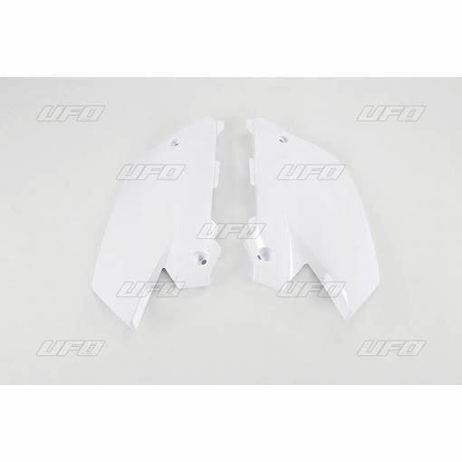 UFO Sidopanel YZ125/250 02-14 Vit restyling 046 - Sidopanel - D33413 - 1