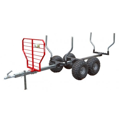 Ultratec Timmervagn med stöttor, maxlast 1500kg, vikt 167kg - Vagnar (timmer, gårdsvagnar) - D252123 - 1