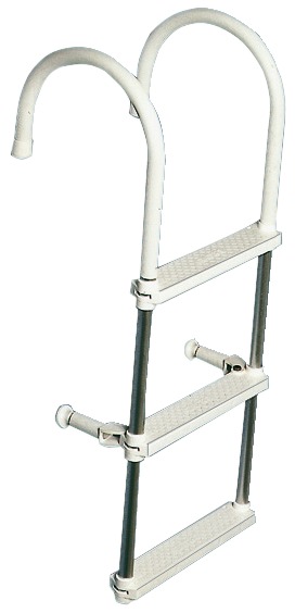 Alloy bording ladder 3 steps - Stegar - D80623 - 1
