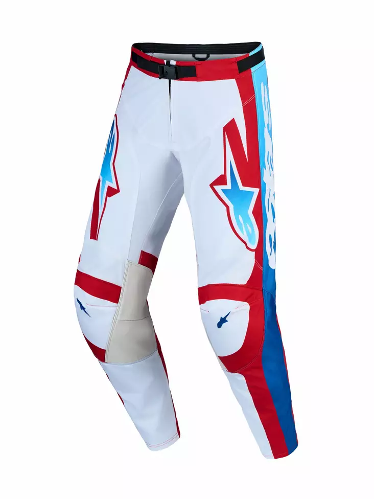 Alpinestars Byxor Racer Hunt Vit/Röd/Blå - Byxor Offroad - D521473 - 1