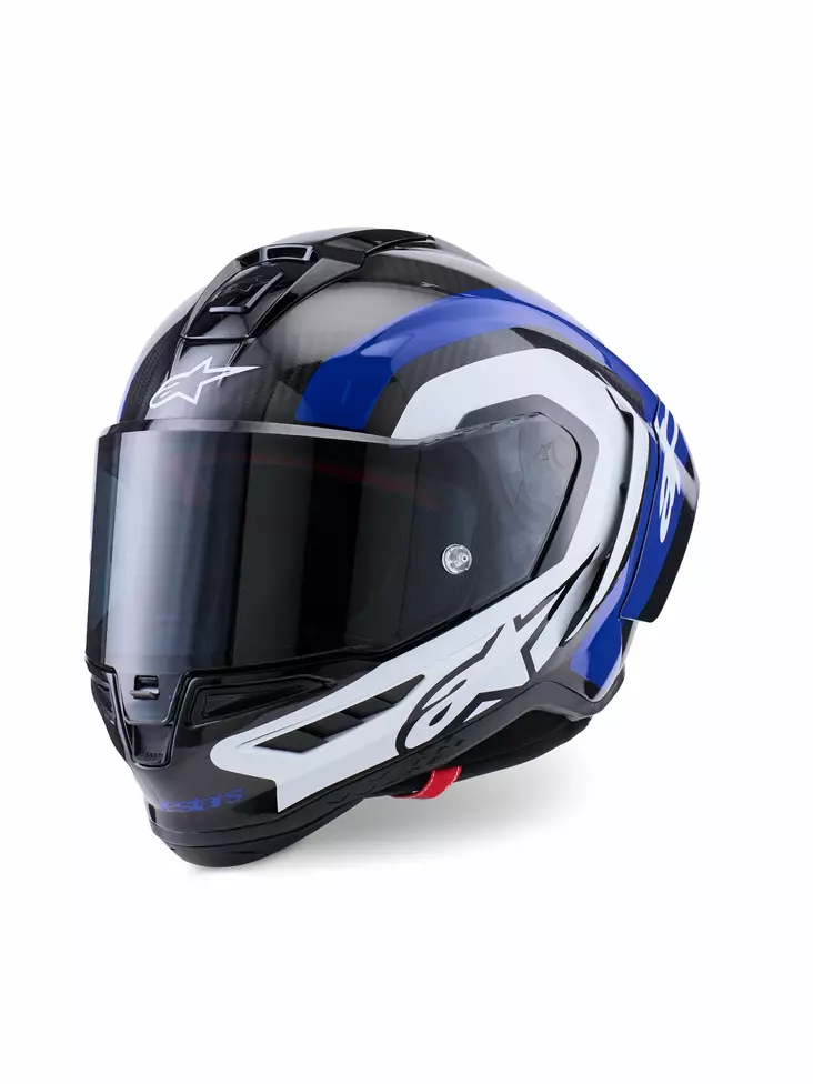 Alpinestars Hjälm Supertech S-R10 Arius Svart/Vit/Blå - Skoterhjälmar - D507983 - 1
