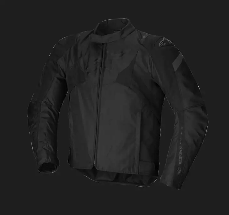 Alpinestars Jacka T-Jaws v4 Vattentät Svart/Svart - Jackor Onroad - D477373 - 1