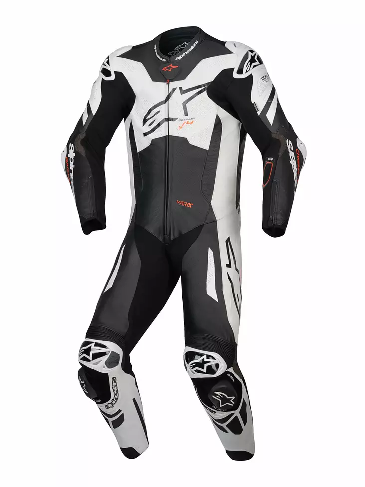 Alpinestars Skinnställ 1-pcs GP Plus v4 Sprint Svart/Vit - Skinnställ - D485743 - 1
