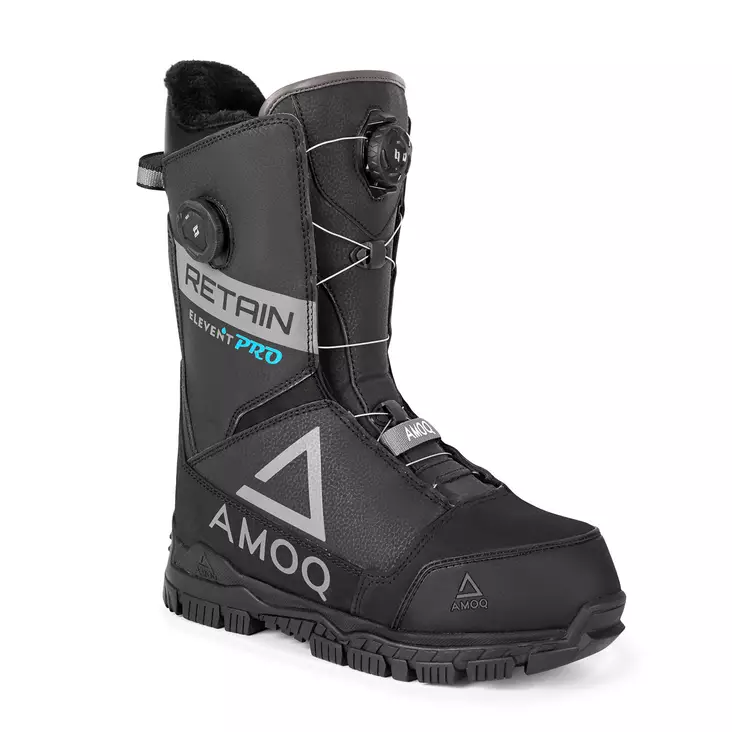AMOQ Retain Dual Opti-Fit lacing Skoterkängor Svart/Grå - Skoterskor - D456053 - 1