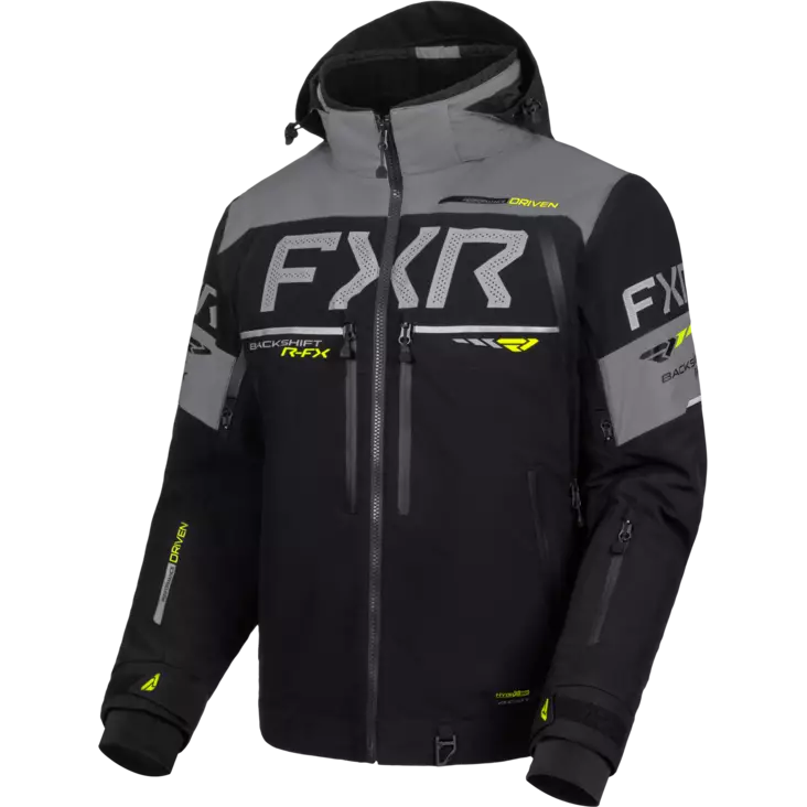 Backshift R-FX 2-in-1 Jacket Black/Grey/HiVis - Skoterjackor - 91153 - 1