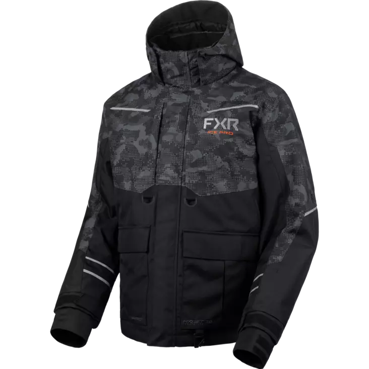 Excursion Jacket Black Drift Camo - Skoterjackor - 91103 - 1