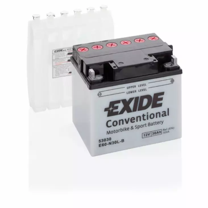 Exide batteri E60-N30L-B - Batteri & Laddning - D528833 - 1