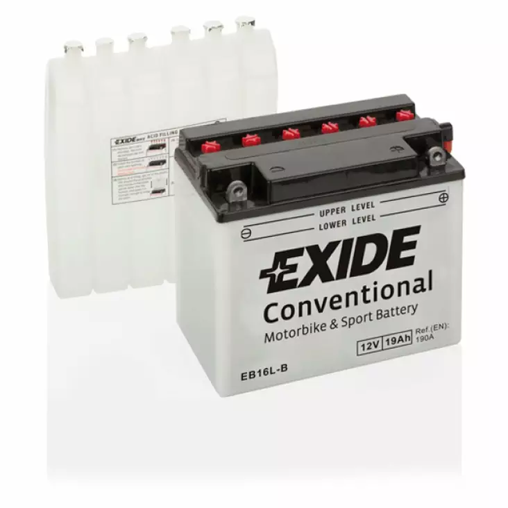 Exide batteri EB16L-B - Batteri & Laddning - D528823 - 1