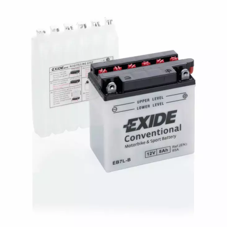 Exide batteri EB7L-B - Batteri & Laddning - D528803 - 1