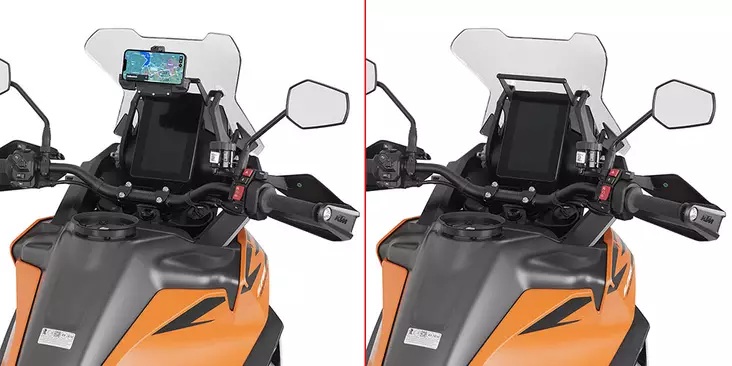 Givi Fairing Upper Bracket Ktm 1390 Super Adventure S '26 - Vindskydd - D530743 - 1