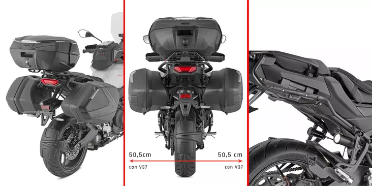 Givi Pa.Ho. M.Key Tech Yam.Tracer 9-GT-GT+ 25 - Monteringssatser - D528223 - 1
