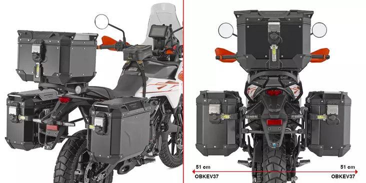 Givi Pan. Hol. Ktm 390 Adventure X / R '25-26 - Monteringssatser - D530703 - 1