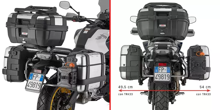 Givi Pannier Holder CF MOTO 700Mt Adv (2025) - Monteringssatser - D510753 - 1