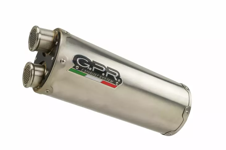 GPR BenelliTrk 702 X 2023/2024 e5 DUAL INOX SP - Ljuddämpare - D497683 - 1