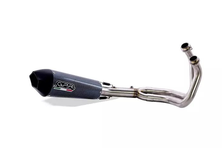 GPR SuzukiGsx-8R 2022/2024 e5 GP EVO4 POPPY FS - Komplett avgassystem - D498953 - 1