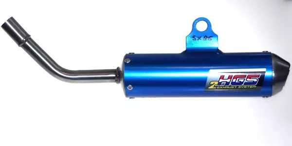 HGS Ljuddämpare 2T Racing Husqvarna TC85 25-.. Blå - Ljuddämpare - D492213 - 1