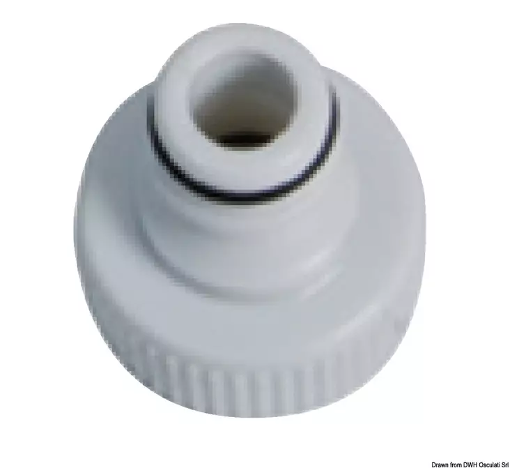 Hose adapter threaded 3/4 - Vattenregöringstabletter - D80093 - 1