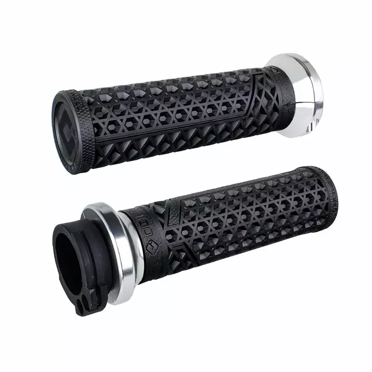ODI Street Grips V-TWIN Lock-On VANS Signature-HD Cable BLACK/Silver - Handtag - D490493 - 1