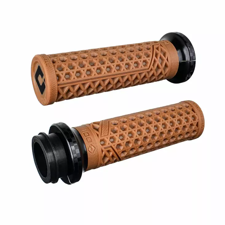 ODI Street Grips V-TWIN Lock-On VANS Signature-HD TBW GUM RUBBER/Black Checker - Handtag - D490503 - 1