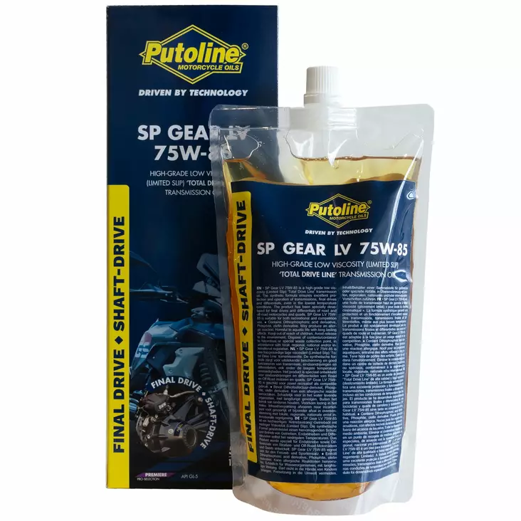 Putoline SP Gear LV 75W-85 Final Shaft Drive 500ML Pouch(12) - Fyrtaktsolja - D527003 - 1