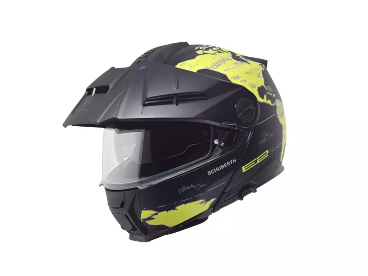 Schuberth Hjälm E2 Atlas matt gul/grå - Skoterhjälmar - D487623 - 1