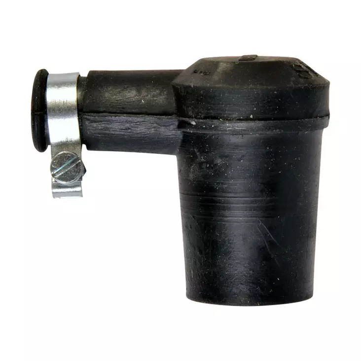 Tulpansuojus kuminen, 6,3mm/90°-kulma, kuminen - Tändstift - D475703 - 1