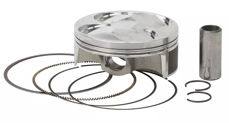 Vertex Piston kit KA KX250F Compr 14.3:1 2015-16 76.98mm - Kolvar - D458623 - 1