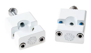 Timeless Styrfästen Vit 22mm M10 Monkey Type / Pitbike - Styrtillbehör - D456224 - 1