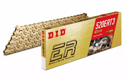 D.I.D 520ERT3 G&G MX kedja + Kedjelås (Ej O-ring). (RJ) - Kedjor 520 - D505284 - 1