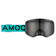 AMOQ Vision Vent+ Magnetic Skoterglasögon Turqoise/Black - Smoke - Goggles - D427794 - 1